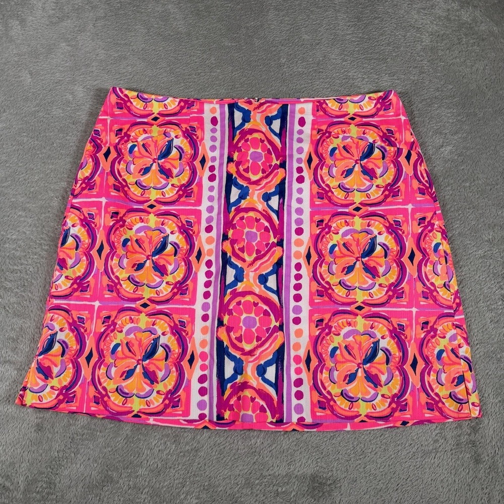 Lilly Pulitzer Marigold Skort Womens 0 Pink‎ Mini Pink Fusion 23550 Vacation